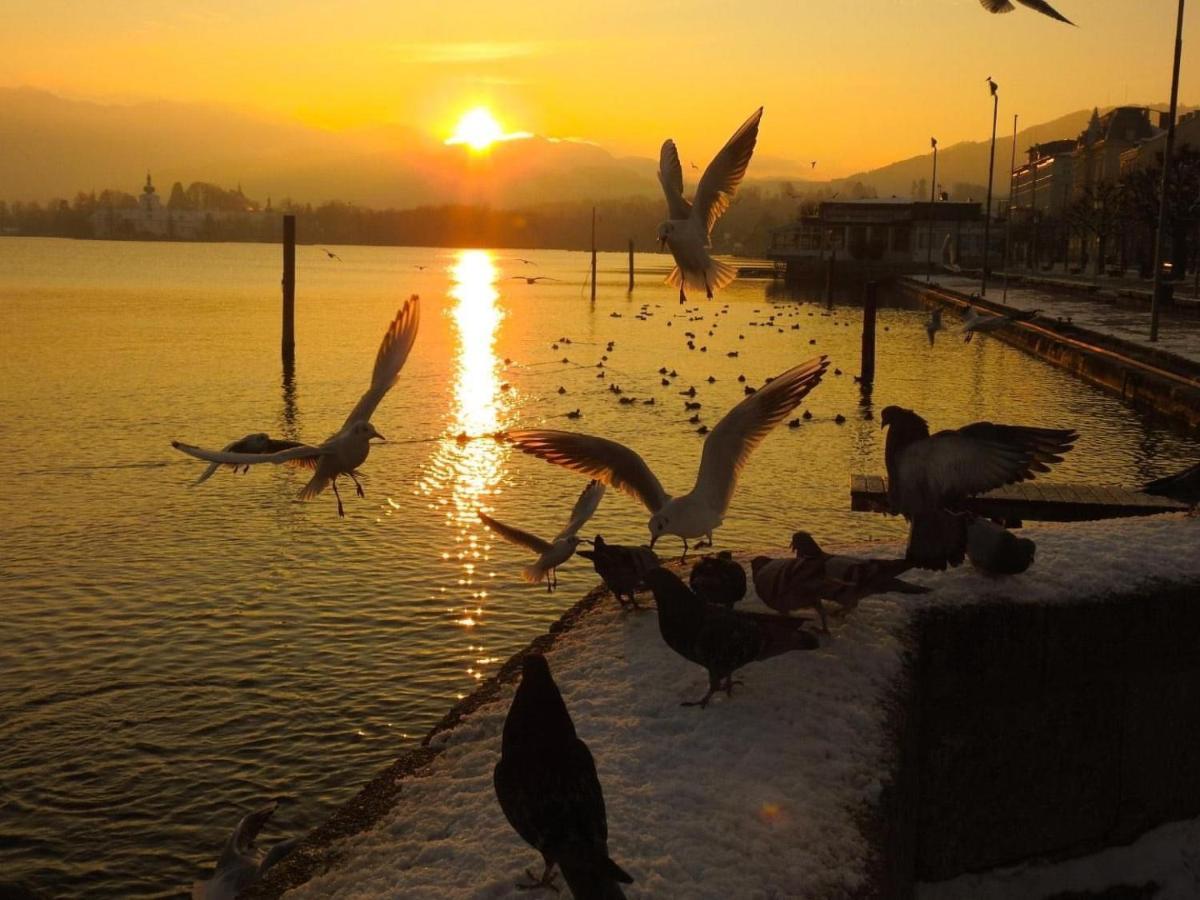 Ferienhaus Gmunden Bagian luar foto
